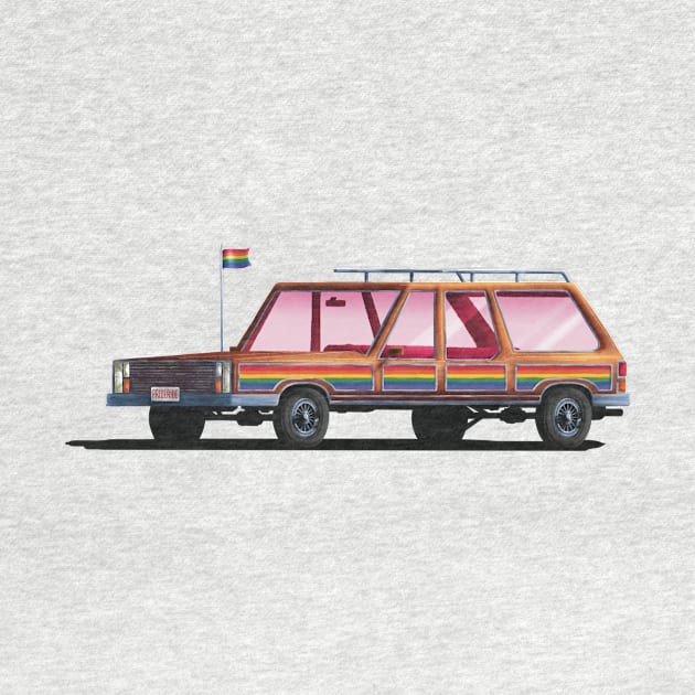 Pride Ride by Gavin Otteson Art